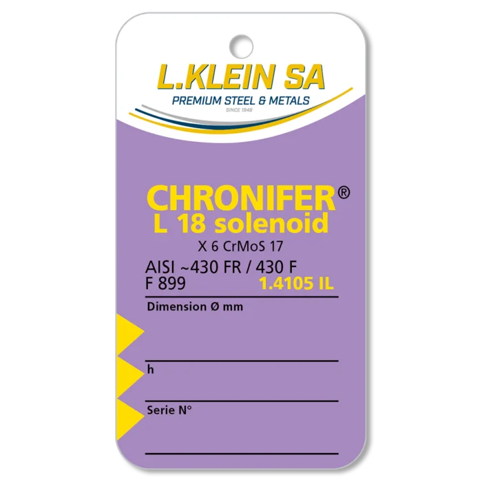 CHRONIFER L 18 solenoid