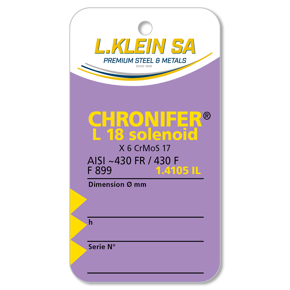CHRONIFER L 18 solenoid