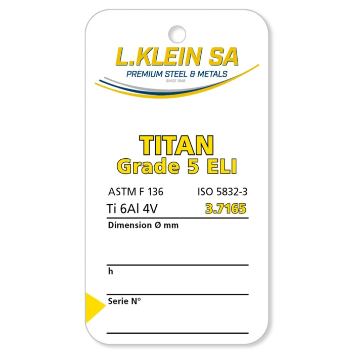 TITAN GRADE 5 ELI