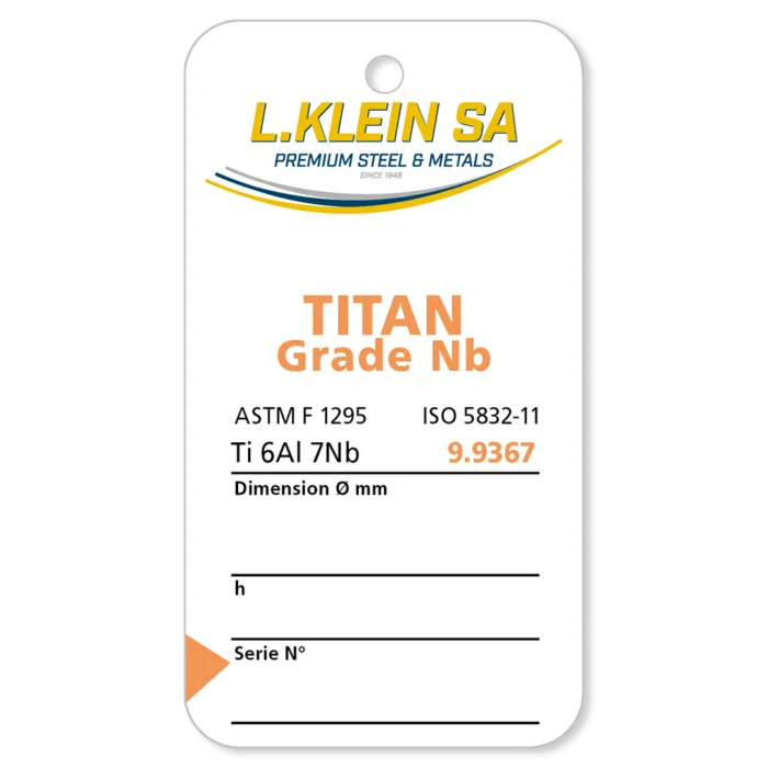 TITAN GRADE Nb